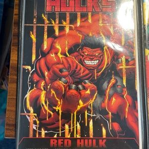 Marvel Red Hulk Comic